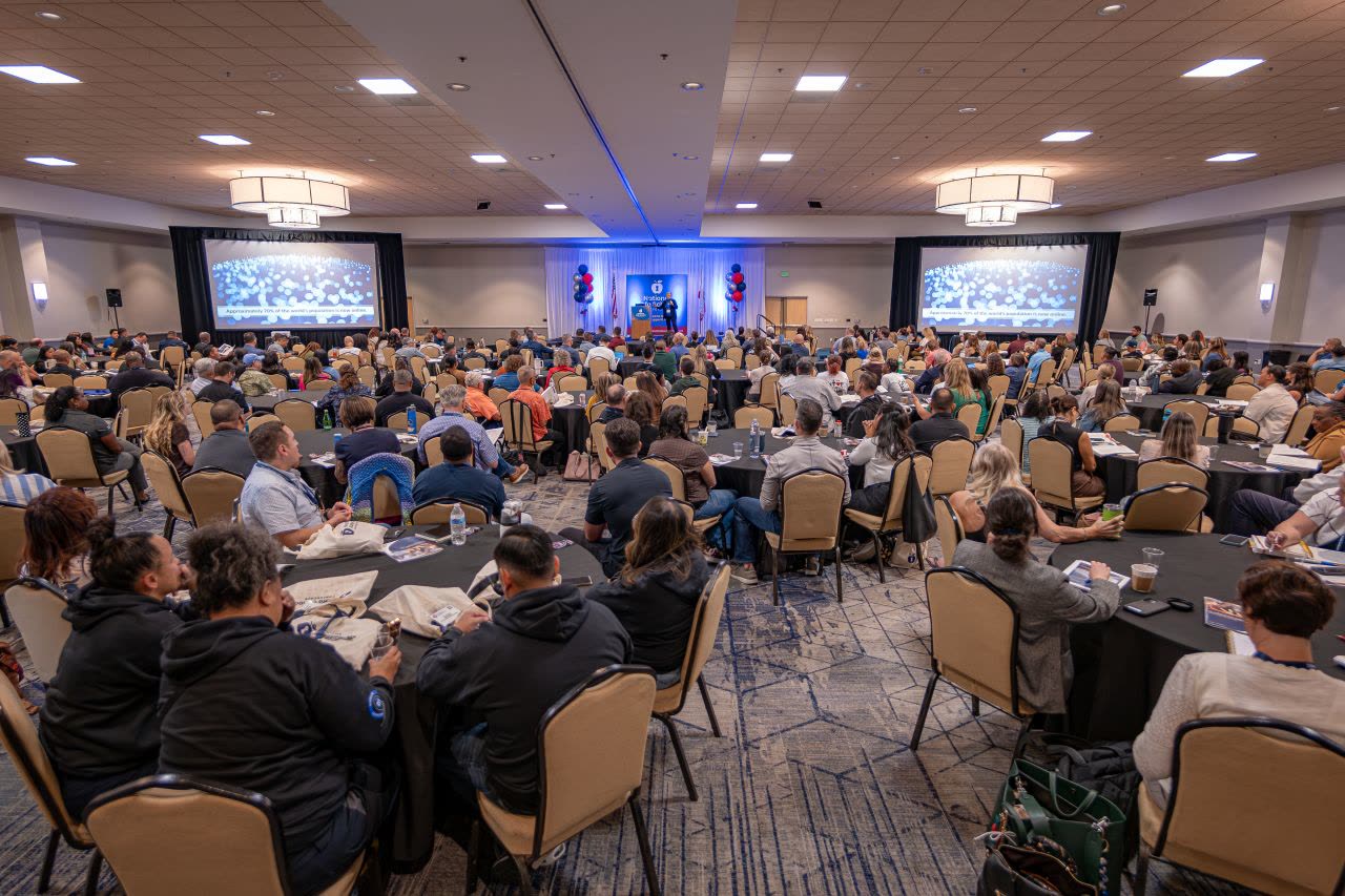 Full conference hall of attendees at the National Safe Schools Conference 2026